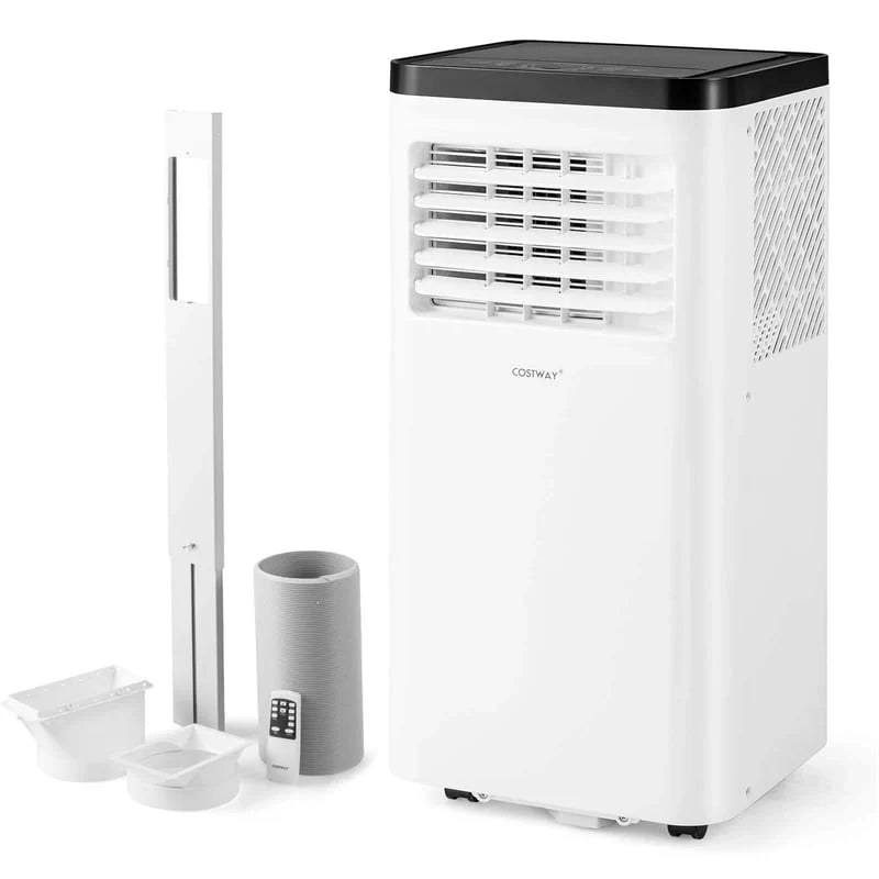 10000 BTU Portable Air Conditioner, 3-in-1 AC Unit with Fan & Dehumidifier, Remote Control, 24H Timer, Window Kit for Rooms up to 450 Sq.Ft